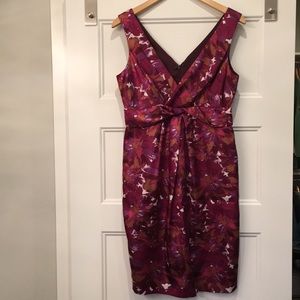 Max & Cleo Dress in Purple Floral, Size 8